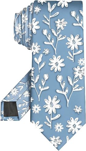 Mens Ties 3.15" Neckties for Men Cotton Printed Fashion Neck Tie for Wedding Dating Business Party in Saudi Arabia