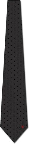 Three Rooker Spider Ties Mens Conservative Minmal Halloween Necktie Holiday Tie for Men in Kuwait