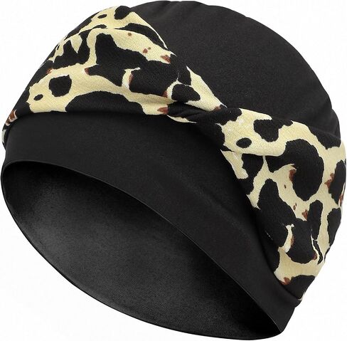 Women's Knot Chemo Headwear Slochy Beanie Hat Cancer Head Wraps Sleep Head Scarf for Cancer Patient in Saudi Arabia