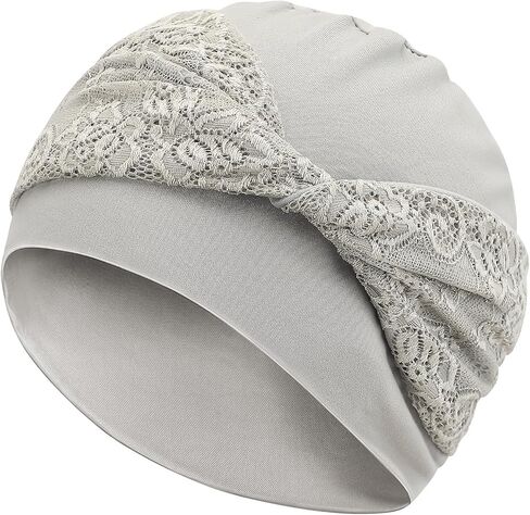 Women's Knot Chemo Headwear Slochy Beanie Hat Cancer Head Wraps Sleep Head Scarf for Cancer Patient in Saudi Arabia
