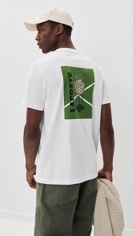 Lacoste Men's Tennis Graphic Tee in Kuwait