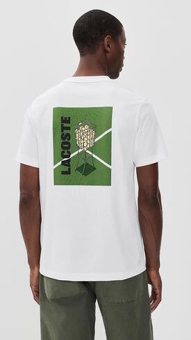 Lacoste Men's Tennis Graphic Tee in Kuwait