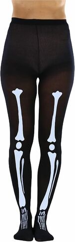 ToBeInStyle Women’s Scary Skeleton Leg Bones Halloween Hosiery Tights & Thigh High Stockings in Kuwait
