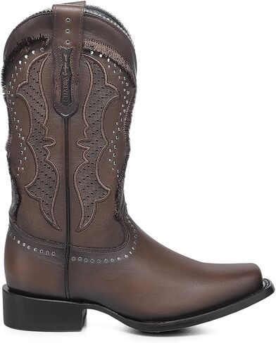 Cuadra Rodeo Boot for Women in Genuine Bovine Leather Honey in Kuwait