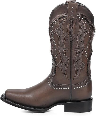 Cuadra Rodeo Boot for Women in Genuine Bovine Leather Honey in Kuwait