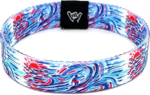 Hang Loose Bands - Coastal Surfer Beach Bracelet for Men, Women & Teens - Comfy Summer - Boho Reversible Wristband- Surfer Dude| Small: 6.5" (most common fitting size) in Saudi Arabia
