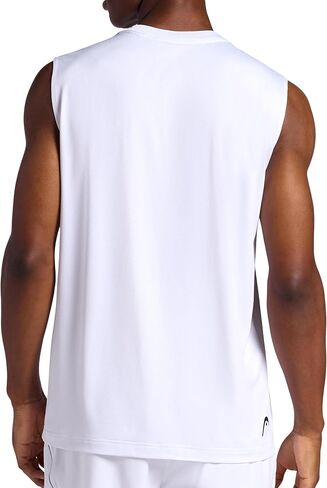 Head Men's Sideline Sleeveless Crewneck Tank Top, Standard Fit, Stretch Lightweight Material in Kuwait