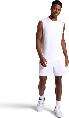 Head Men's Sideline Sleeveless Crewneck Tank Top, Standard Fit, Stretch Lightweight Material in Kuwait