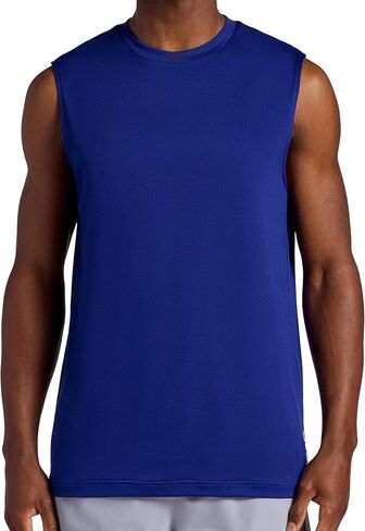 Head Men's Sideline Sleeveless Crewneck Tank Top, Standard Fit, Stretch Lightweight Material in Kuwait