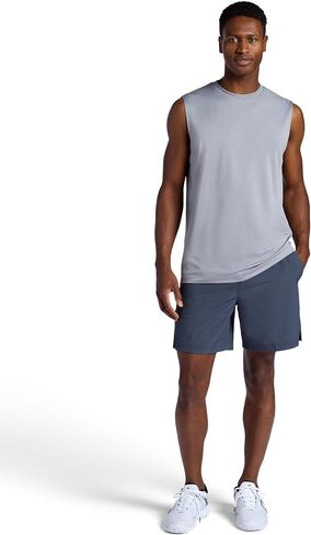 Head Men's Sideline Sleeveless Crewneck Tank Top, Standard Fit, Stretch Lightweight Material in Kuwait