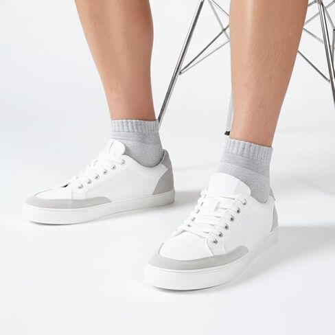 Men’s Low Cut & No Show Socks - Half Terry Moisture Wicking Soft & Breathable Athletic Socks 6 Pairs in Kuwait