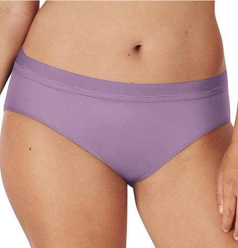 Bali Womens One Smooth U Microfiber Bikini, 6, Tinted Lavender in Kuwait