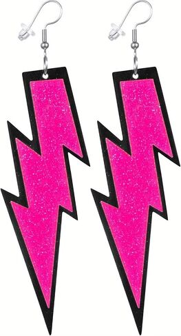 17 Pcs 80s Costume Accessories for Women, Party Set with Headband Fishnet Gloves Leg Warmers & Neon Jewelry for 80s Theme Party Halloween Concert in Saudi Arabia