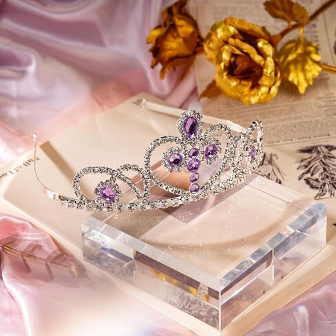 Princess Sofia The First Crown - Magic Amulet Princess Sofia Tiara & Purple Necklace The, Sofia Costume Halloween. in Saudi Arabia