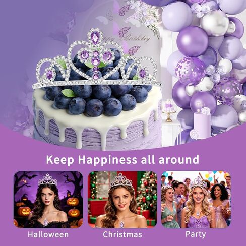Princess Sofia The First Crown - Magic Amulet Princess Sofia Tiara & Purple Necklace The, Sofia Costume Halloween. in Saudi Arabia