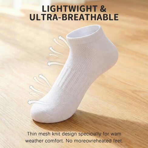 18 Pairs Kid Socks, Ankle Low Cut Daily Socks 7-10 Years, Ribbed Mesh Breathable Thin for Boys Girls in Saudi Arabia
