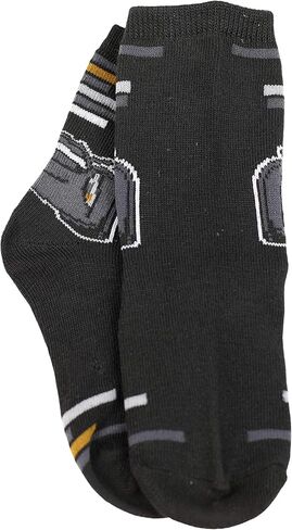 Disney Boy's Cars 3-Pack Character Crew Socks, Small, Red in Kuwait