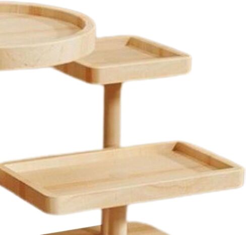 Multi-Layer Display Rack, Collection Statue, Counter Display Rack, Stand for Home Parties, 30x13.5x23cm in Saudi Arabia