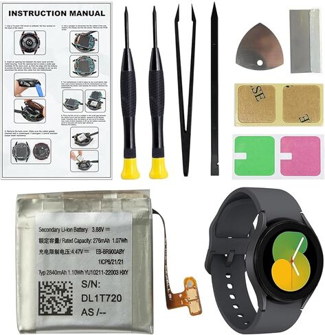 Replacement Battery for Galaxy Gear S3 Frontier & Gear S3 Classic, EB-BR760ABE Battery Compatible with Samsung Gear S3 Frontier & Gear S3 Classic, with Repair Tools & Instruction in Kuwait