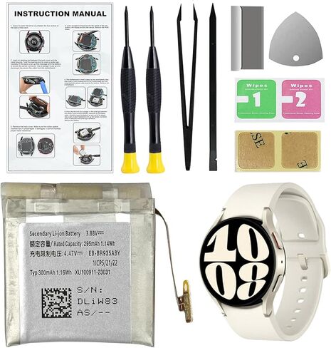 Replacement Battery for Galaxy Gear S3 Frontier & Gear S3 Classic, EB-BR760ABE Battery Compatible with Samsung Gear S3 Frontier & Gear S3 Classic, with Repair Tools & Instruction in Saudi Arabia