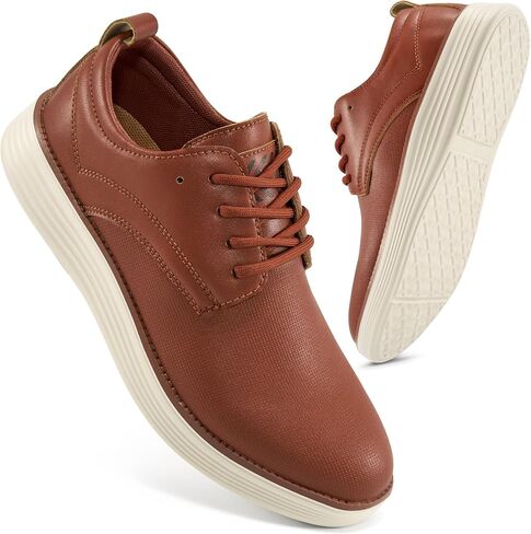Men's Dress Sneakers Lightweight Casual Business Formal Oxfords Shoes in Kuwait
