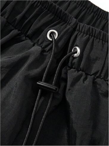 VIPWOLF Men's Y2k Shorts Drawstring Elastic Waist Wide Leg Streetwear Hip Hop Workout Athletic Casual Summer Track Shorts in Kuwait