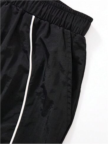 VIPWOLF Men's Y2k Shorts Drawstring Elastic Waist Wide Leg Streetwear Hip Hop Workout Athletic Casual Summer Track Shorts in Kuwait