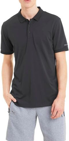 PUMA Mens Porsche Design Short Sleeve Shirt Casual Casual - Black in Kuwait