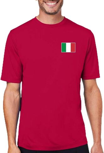 تي شيرت Shark & ​​Hammer Nations of The World Flags Country للجنسين ذو أداء ممتص للرطوبة in Kuwait