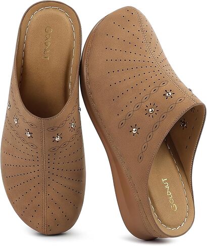 Women's Closed Toe Clogs Comfortable Slip On Mules Non Slip Casual Summer Walking Clog for Womans Mules Size 5-10 in Saudi Arabia