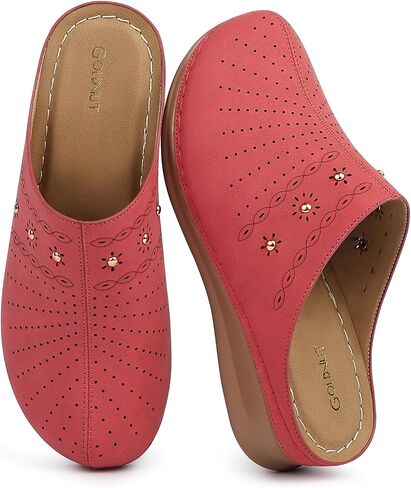 Women's Closed Toe Clogs Comfortable Slip On Mules Non Slip Casual Summer Walking Clog for Womans Mules Size 5-10 in Saudi Arabia