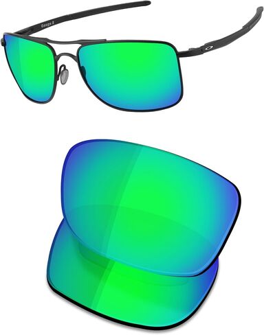 OSharp Replacement Lenses for Oakley Gauge 8 M OO4124-57mm Sunglasses - UV Protection & Perfectly Fit in Saudi Arabia