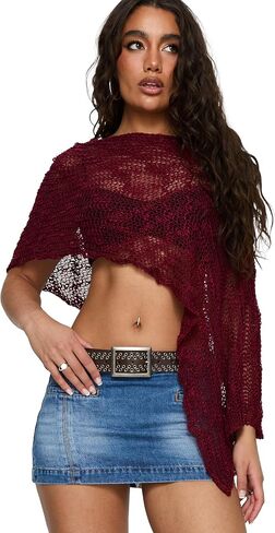 Princess Polly womens Boni Knit Poncho in Saudi Arabia