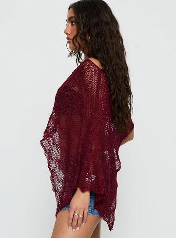 Princess Polly womens Boni Knit Poncho in Saudi Arabia