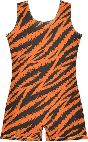 ثياب الجمباز للفتيات مع شورتات الرقص Unitards Active Biketards 2-10T in Kuwait