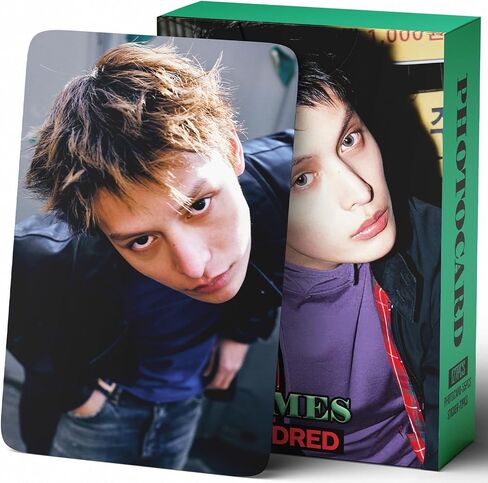 127pcs KPOP Photocards GREENGREEN Photo Cards 55pcs Photocards and 72pcs Mini Stickers REDRED Album Lomo Gift for Fans 2026 Greetings Cards MARTIN JAMES JUHOON SEONGHYEON KEONHO Merch (GREENGREEN) in Kuwait