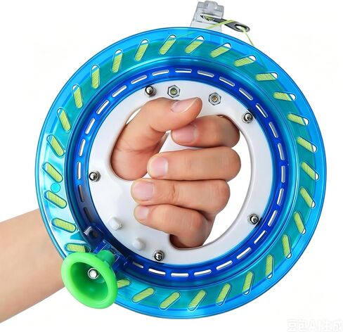 HONBO Kite String Spool for Adults and Kids,Kite String Reel with Bearing Structure, Foldable Handle, 300m/1000ft Line - Ideal Kite Flying Accessories in Kuwait