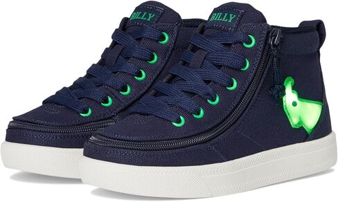 BILLY Footwear Unisex-Child Kid's Pink/Blue Light Ups Billy Classic D|r High Sneaker in Kuwait