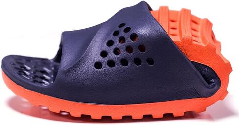 Eliogn Men's and Women's Lightweight Slide Slippers Hollow Out Massage Sole Shower Slippers Quick Dry Water Shoes for Men and Women in Saudi Arabia
