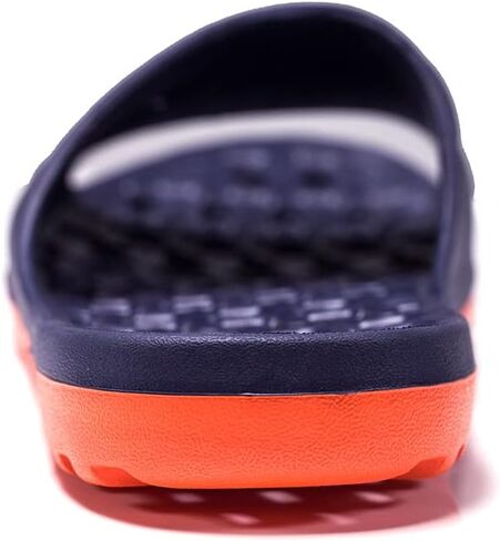 Eliogn Men's and Women's Lightweight Slide Slippers Hollow Out Massage Sole Shower Slippers Quick Dry Water Shoes for Men and Women in Saudi Arabia