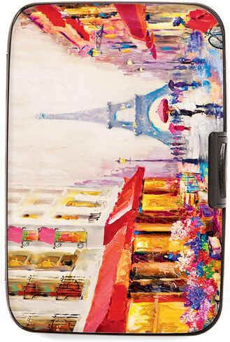 Credit Card Case (Armor Wallet) "Eiffel Tower" Design in Saudi Arabia