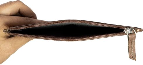 Paul Walter Genuien Leather Women's Credit Card Case ID Window Slim Wallet in Saudi Arabia