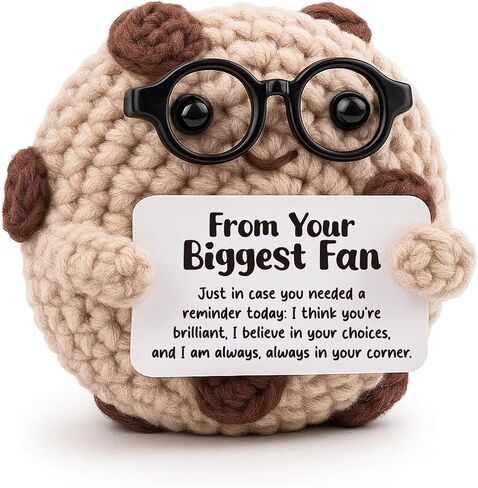 Sentimental Gifts for Women & Best Friends | I Believe In You Gift From Your Biggest Fan | Emotional Support & Thinking of You Gift | You Are Not Alone Inspirational Desk Keepsake in Saudi Arabia