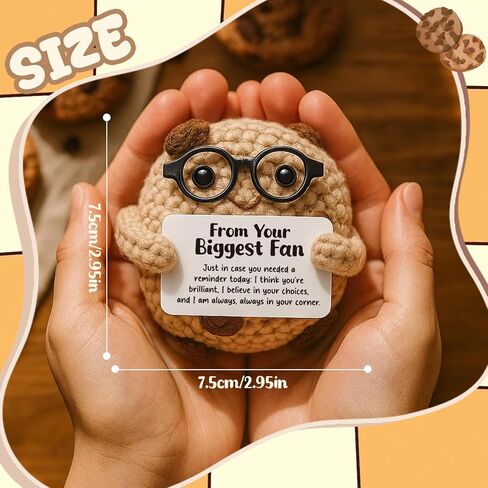 Sentimental Gifts for Women & Best Friends | I Believe In You Gift From Your Biggest Fan | Emotional Support & Thinking of You Gift | You Are Not Alone Inspirational Desk Keepsake in Saudi Arabia