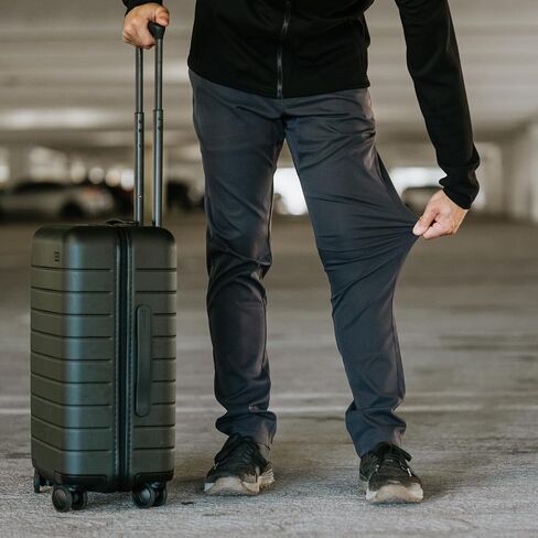 KETL Tomfoolery Travel Pants: Stretchy, Packable, Casual Chino Style W/Zipper Pockets - Men's in Saudi Arabia
