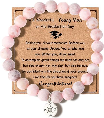Aelciyue 2026 Graduation Mothers Day Birthday Long Distance Xmas Valentines Day Going Away Gift for Friend Bracelet for Women in Kuwait