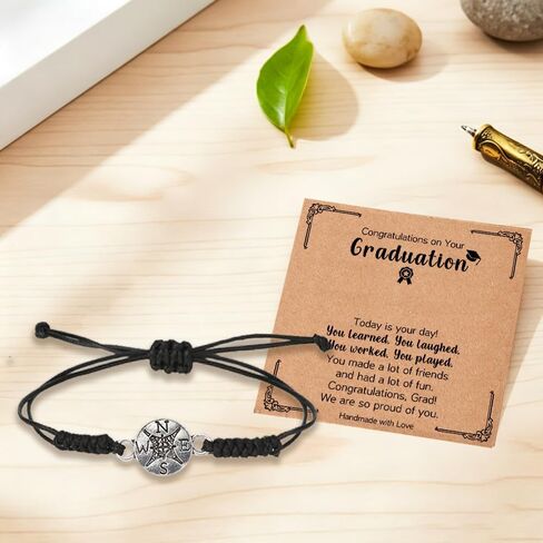 Aelciyue 2026 Graduation Mothers Day Birthday Long Distance Xmas Valentines Day Going Away Gift for Friend Bracelet for Women in Saudi Arabia