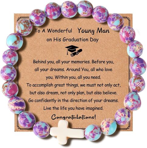 Aelciyue 2026 Graduation Mothers Day Birthday Long Distance Xmas Valentines Day Going Away Gift for Friend Bracelet for Women in Saudi Arabia
