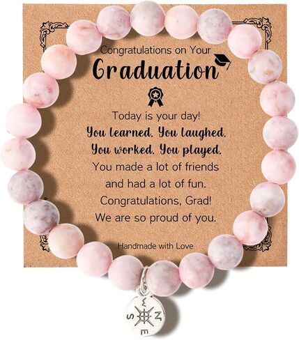 Aelciyue 2026 Graduation Mothers Day Birthday Long Distance Xmas Valentines Day Going Away Gift for Friend Bracelet for Women in Saudi Arabia