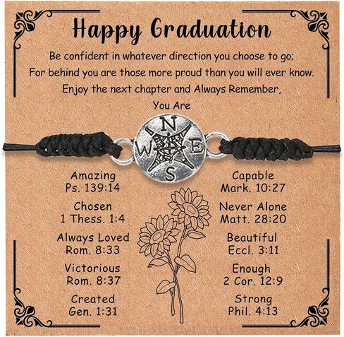 Aelciyue 2026 Graduation Mothers Day Birthday Long Distance Xmas Valentines Day Going Away Gift for Friend Bracelet for Women in Saudi Arabia